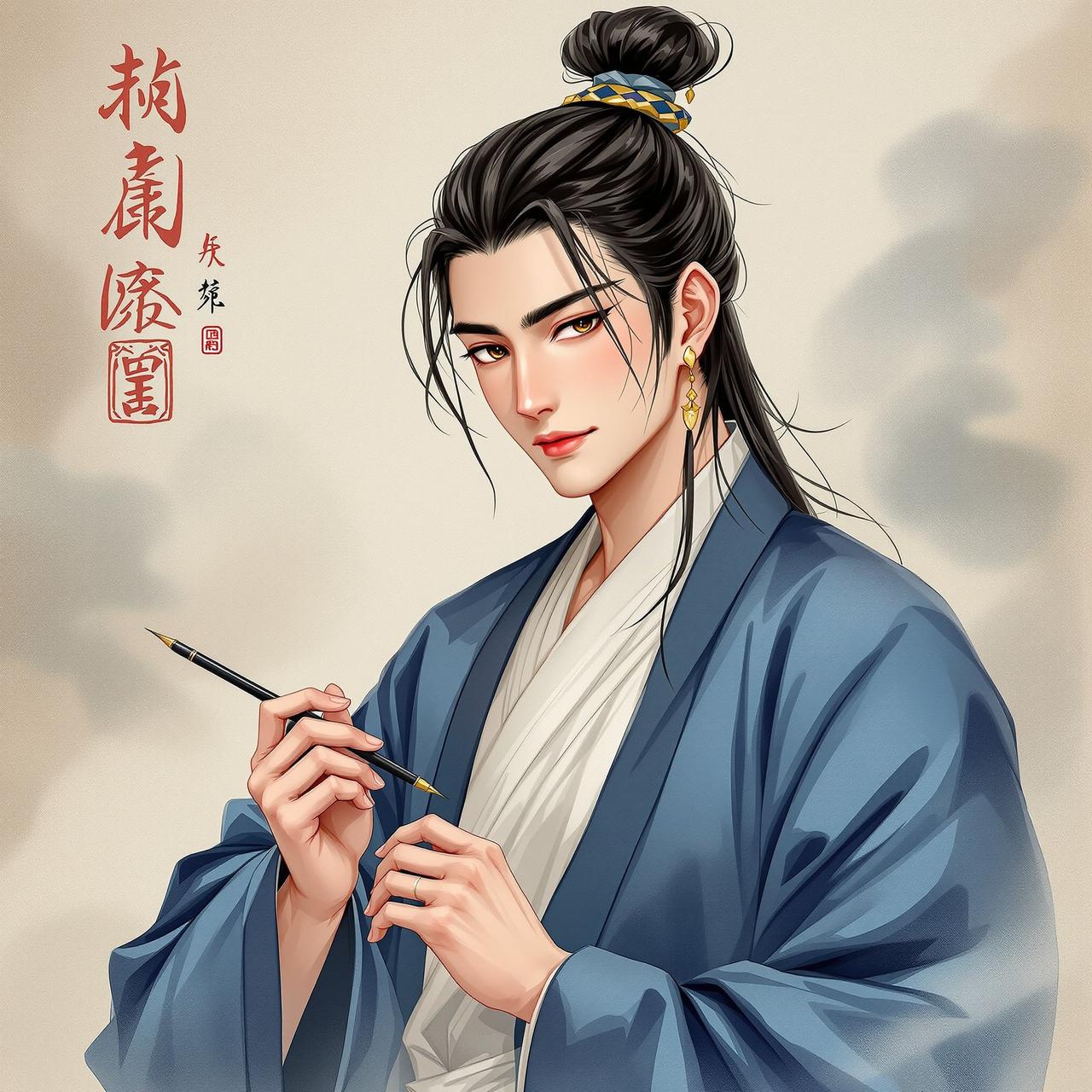 繁花漫画团队成员 墨染青衫