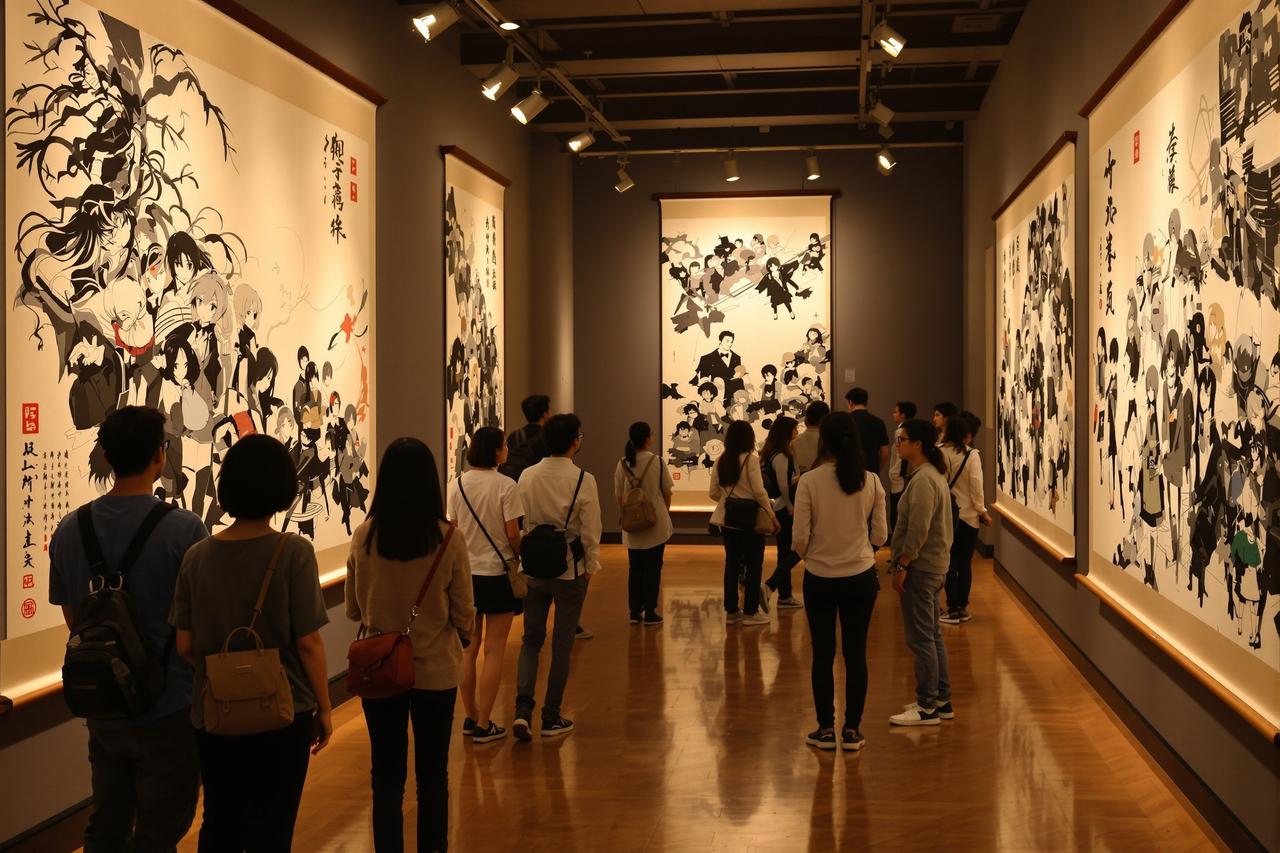繁花漫画特别企划 - 水墨丹青——国风动漫艺术展